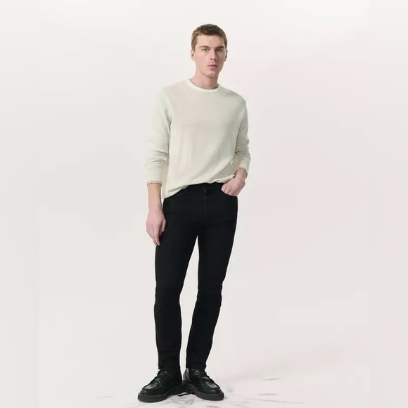 Rag & Bone Black Size 32 x 32 Fit 1 Skinny Jeans Black Standard Issue Men’s - Picture 1 of 7